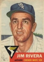 1953 Topps      156     Jim Rivera  RC